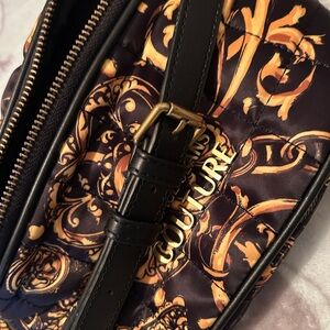 Juicy Couture Black and Gold Quilted Bag